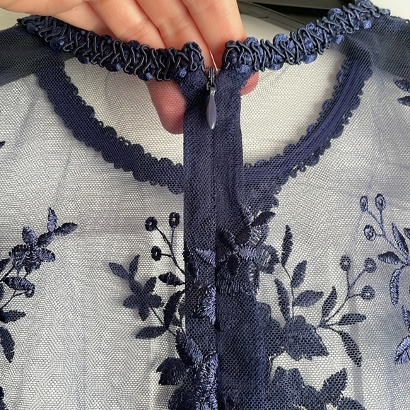 NWT Nanette Lepore Lace Midi Dress - Picture 8 of 10